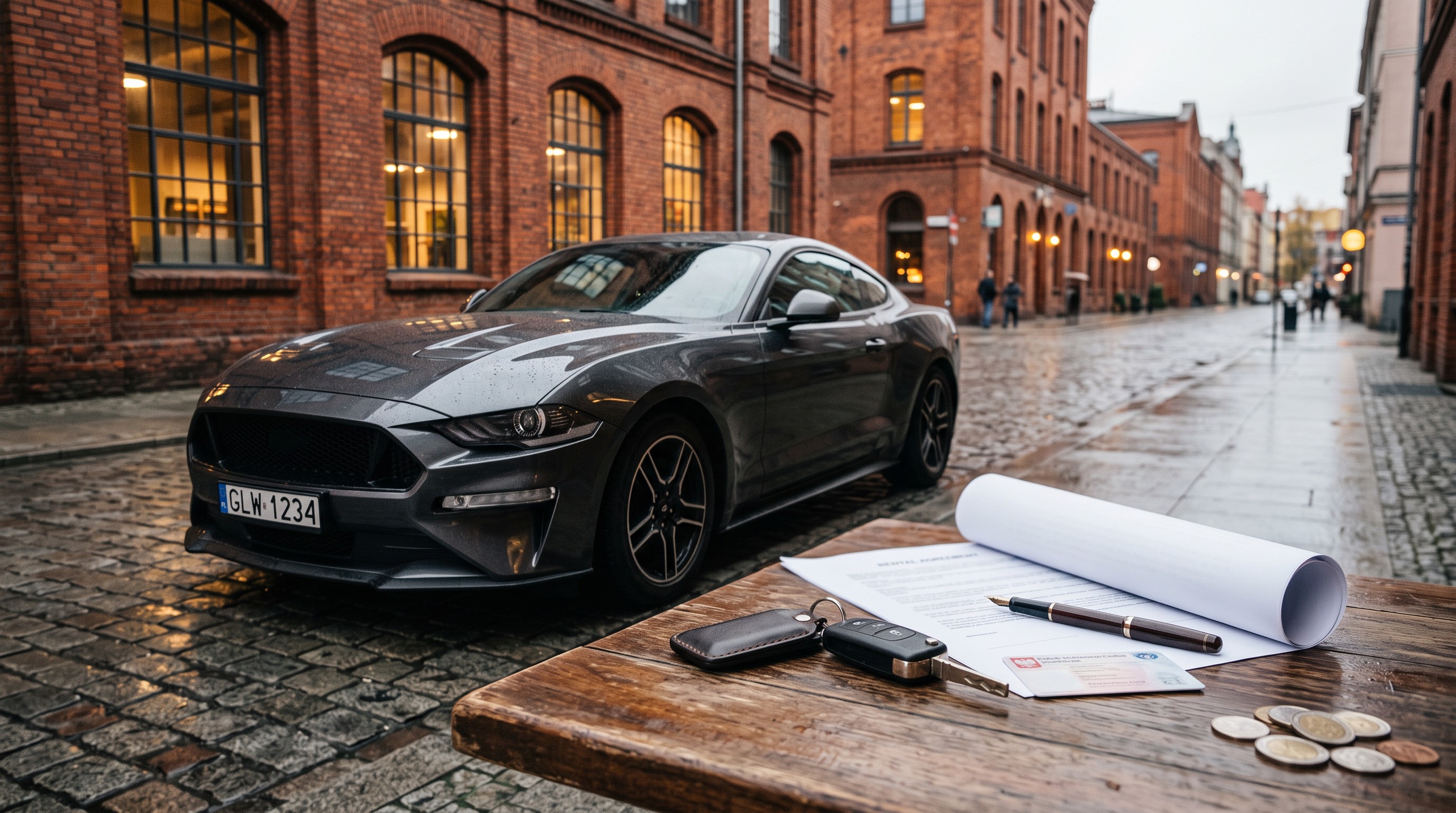 Ford Mustang - wynajem w Gliwicach: ceny i warunki