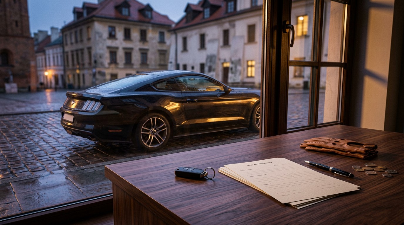Ford Mustang wynajem Lublin: ceny i warunki