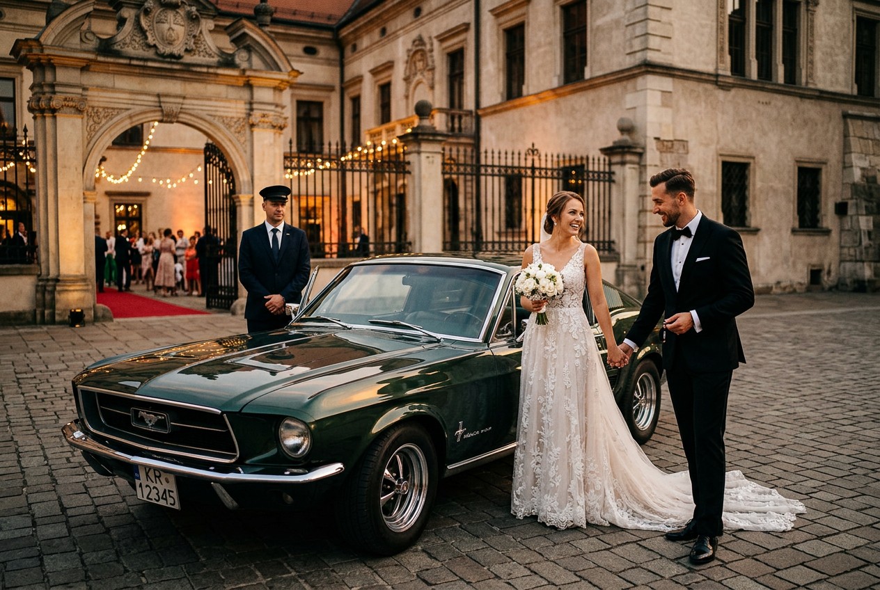 Mustang na wesele, sesję i wyjazd - dozwolone zastosowania